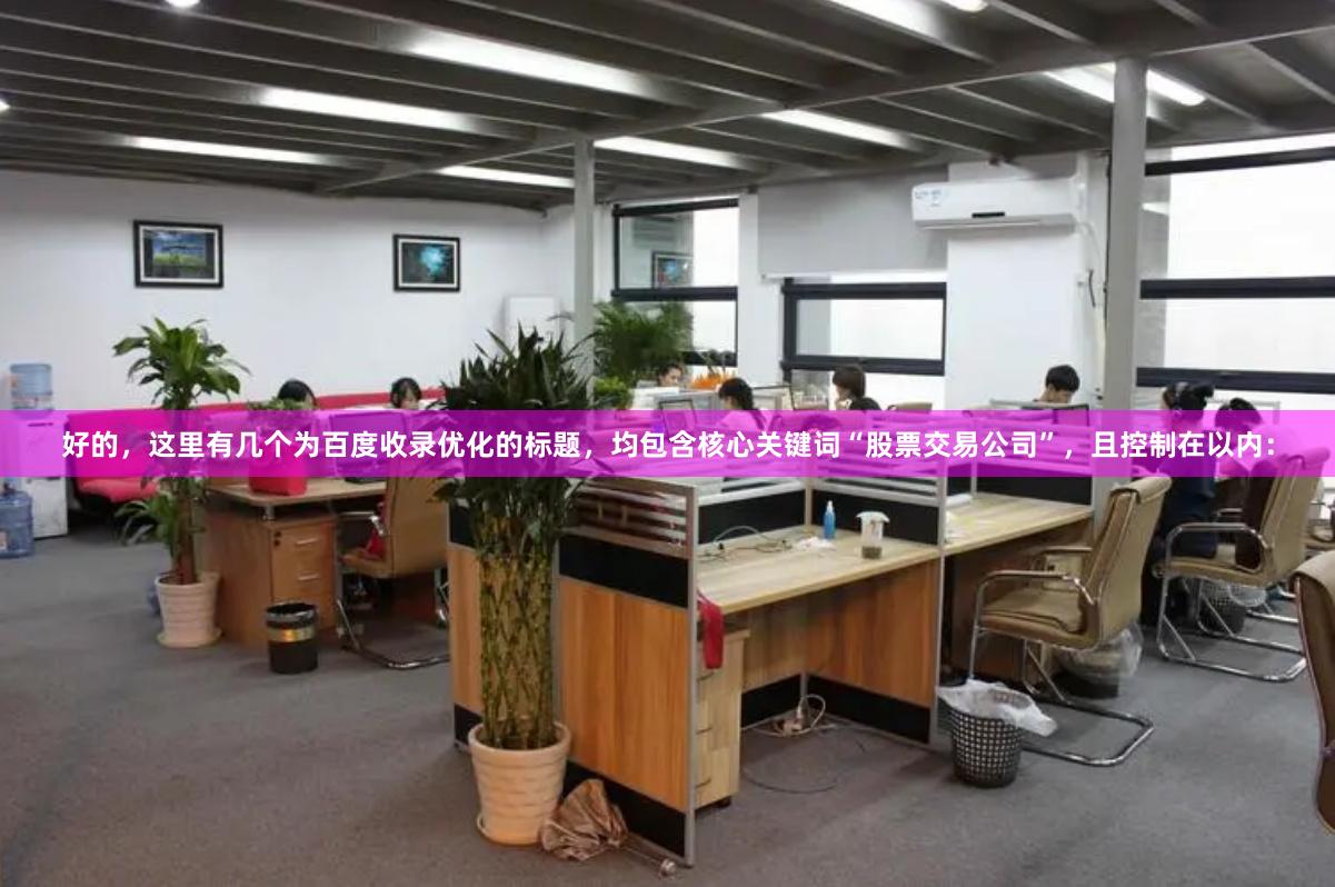 好的，这里有几个为百度收录优化的标题，均包含核心关键词“股票交易公司”，且控制在以内：